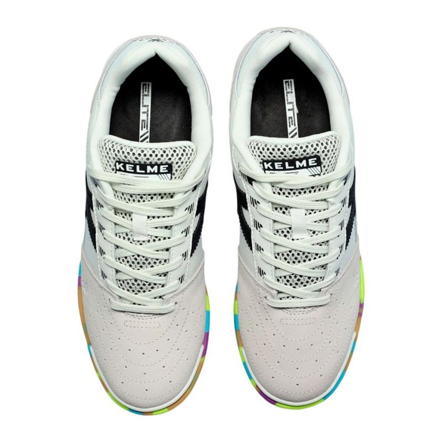 Indend�rs fodboldst�vler til voksne Kelme Elite Hvid #4