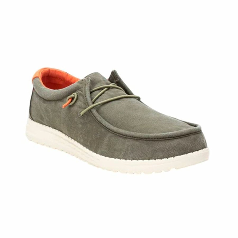 Herre sneakers XTI Cro Lona Oliven #3