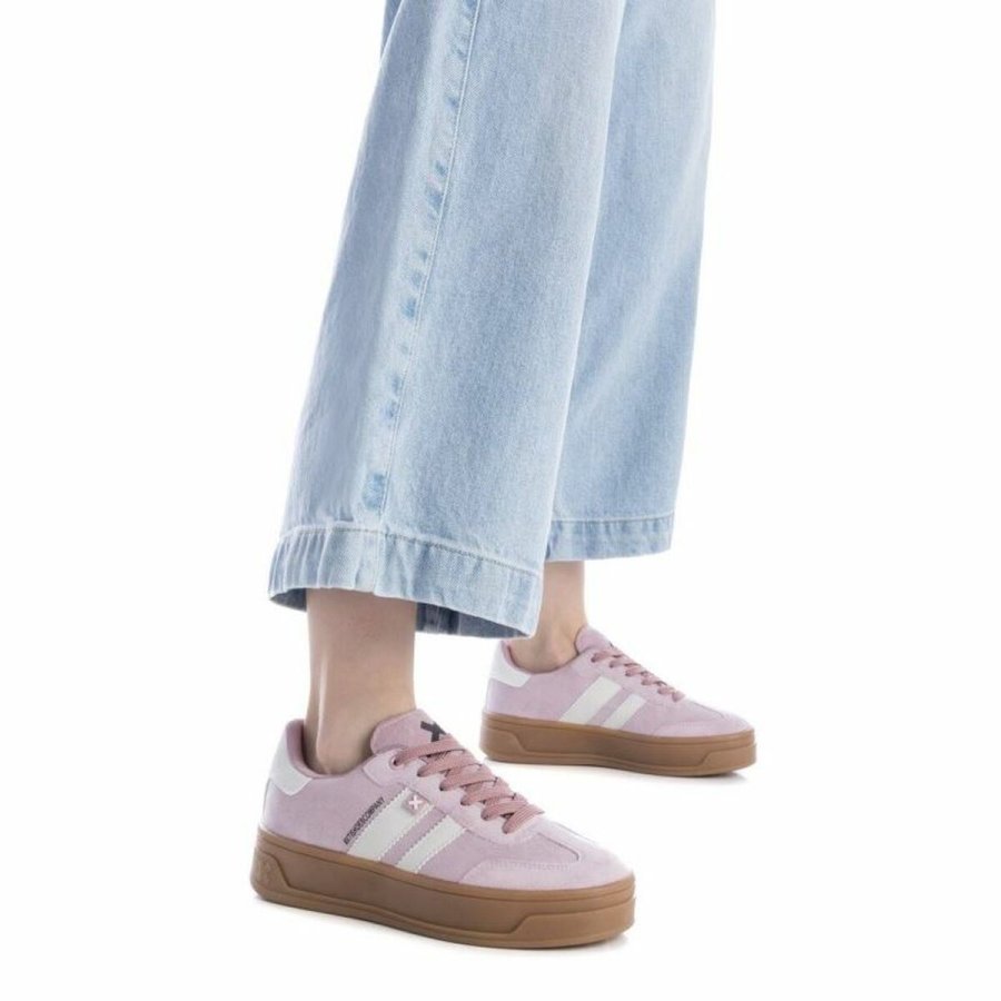 Sportssneakers til damer XTI XTI Antelina Nude Lyserd #5