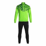 Tr�ningsdragt til b�rn Joma Sport Lion II Sort Gr�n 2 Dele #1