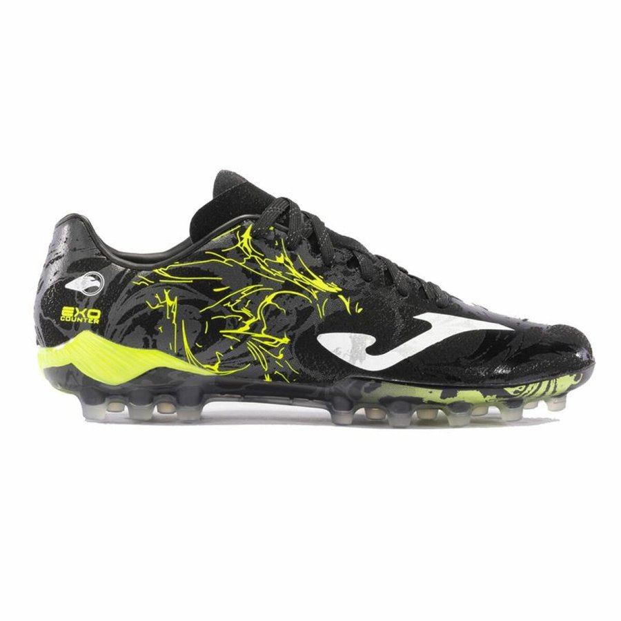 Voksen fodboldstvler Joma Sport Supercopa 2401 Gul Sort #1