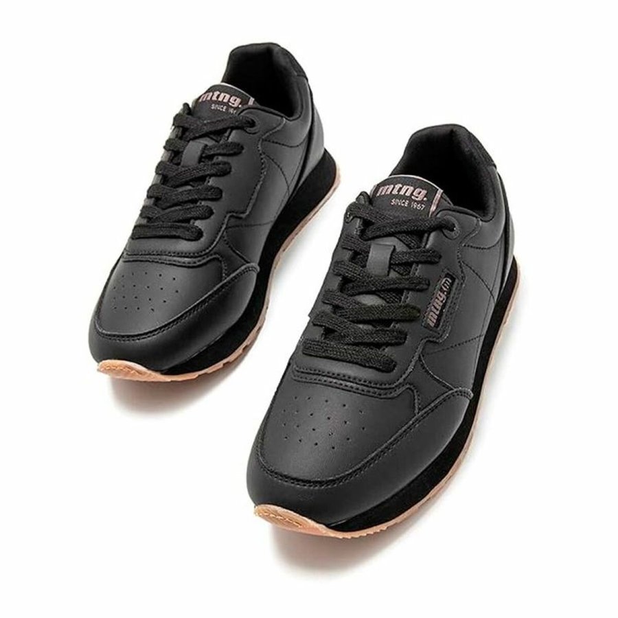 Kvinde Casual Sneakers Mustang Joggo Sort #3