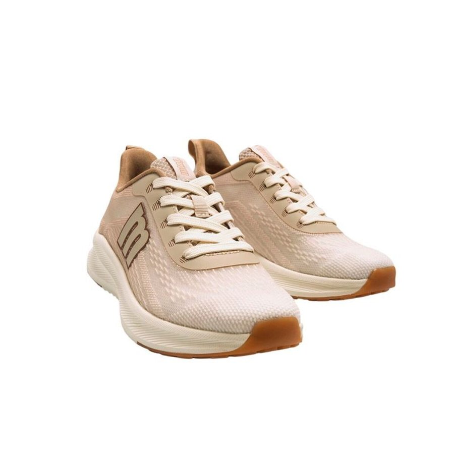 Kvinde Casual Sneakers Mustang Somo Beige #2