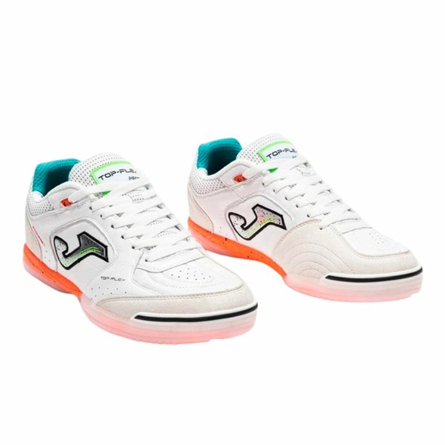 Indendrs fodboldstvler til voksne Joma Sport Top Flex 2532 Hvid #4