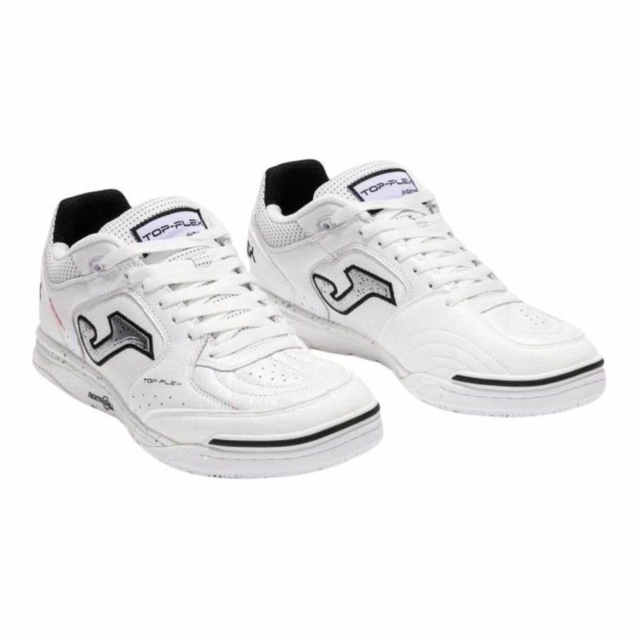 Indendrs fodboldstvler til voksne Joma Sport Top Flex Rebound 2502 Hvid #4