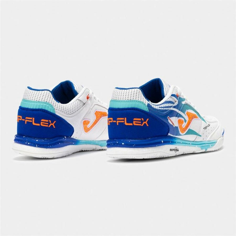 Indendrs fodboldstvler til voksne Joma Sport Top Flex Rebound 2576 Hvid #5