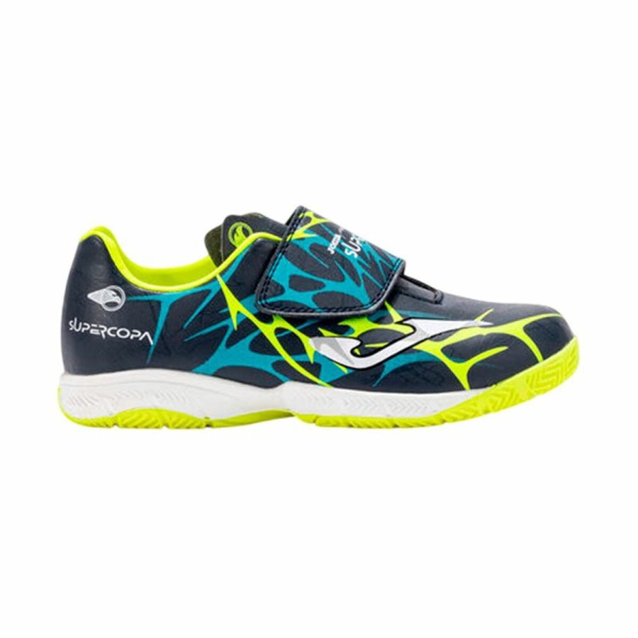 Indendrs fodboldstvler til brn Joma Sport Sala Max Jr 2503 Mrkebl #1