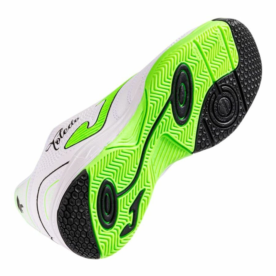 Indendrs fodboldstvler til voksne Joma Sport Top Flex Plus Men 2502 Hvid #2