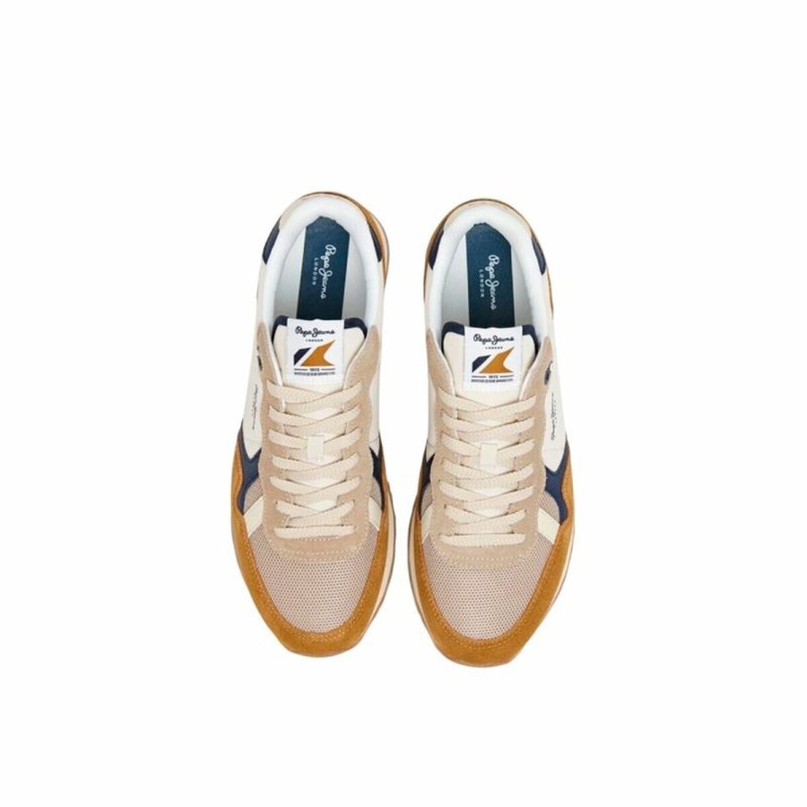 Herre sneakers Pepe Jeans Brit Camp Lys brun #2