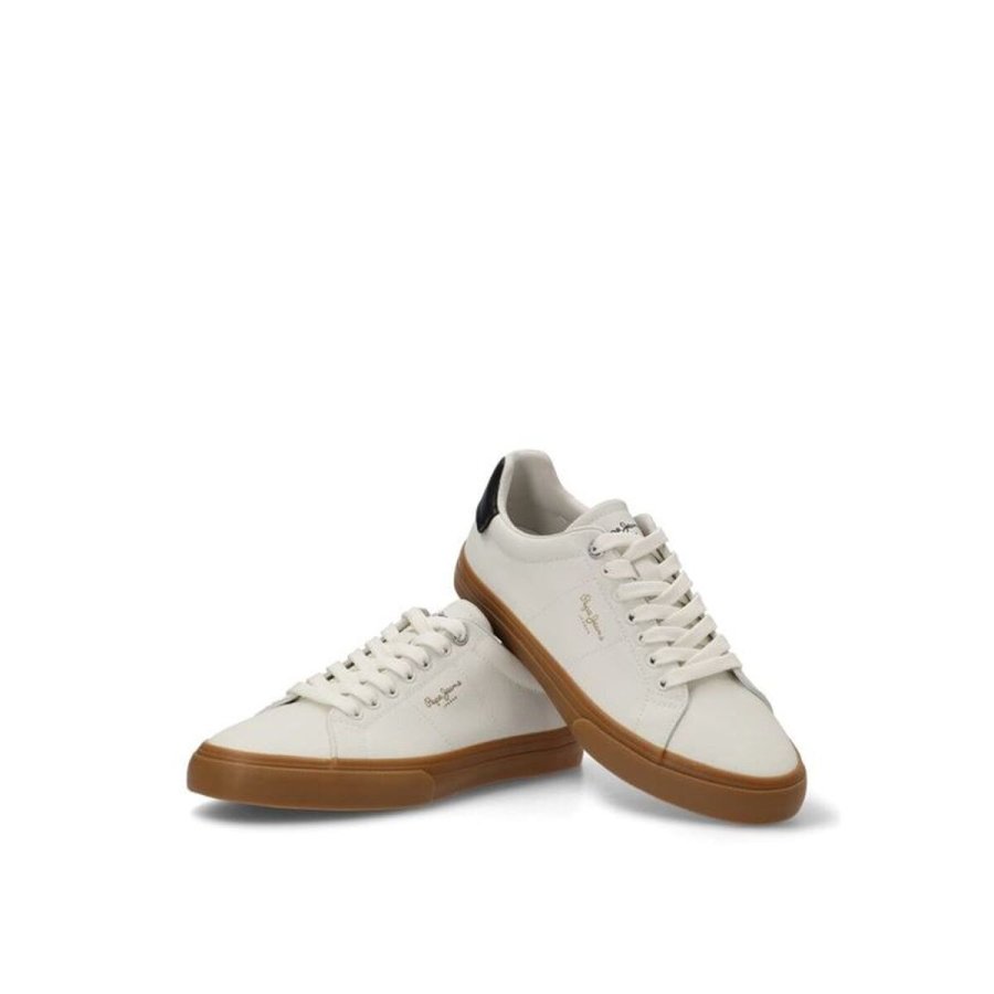 Herre sneakers Pepe Jeans Kenton Base Hvid #5