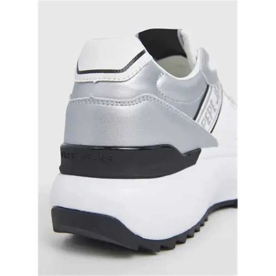 Kvinde Casual Sneakers Pepe Jeans Kimi Mesh Gr� #4