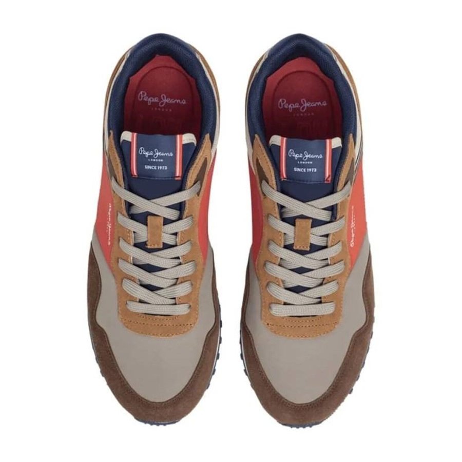 Herre sneakers Pepe Jeans London Mood Lys brun #2
