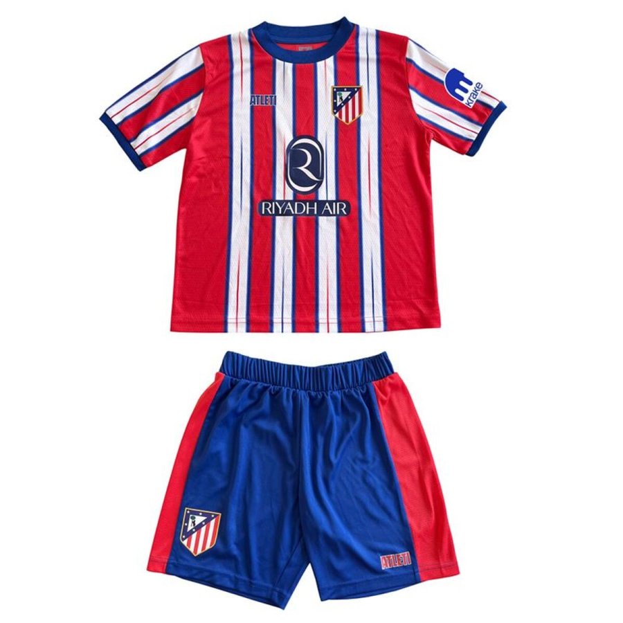 Fodboldudstyr-s�t til b�rn Atl�tico Madrid Home 24/25 R�d #1