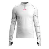 Lang�rmet T-shirt til M�nd Joma Sport Deva R-Night Hvid Sort #4