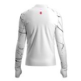 Lang�rmet T-shirt til M�nd Joma Sport Deva R-Night Hvid Sort #1