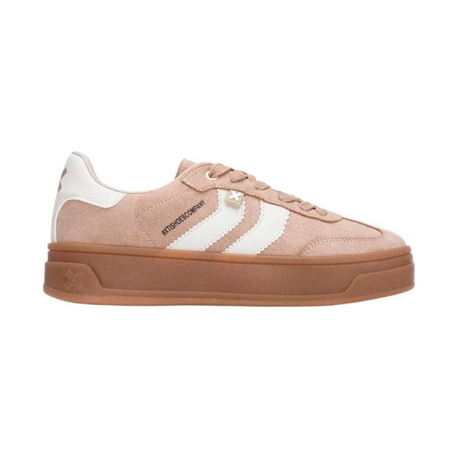 Kvinde Casual Sneakers XTI Beige #1