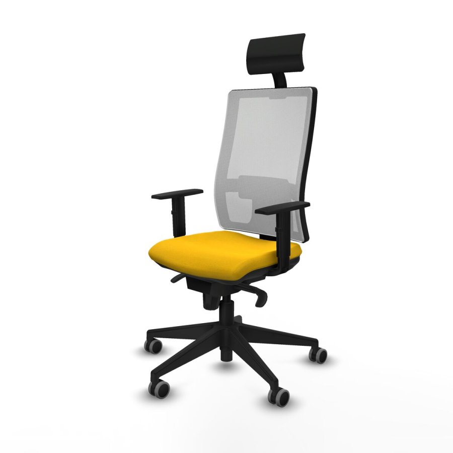 Kontorstol Piqueras y Crespo 1D066G1 Gul #2