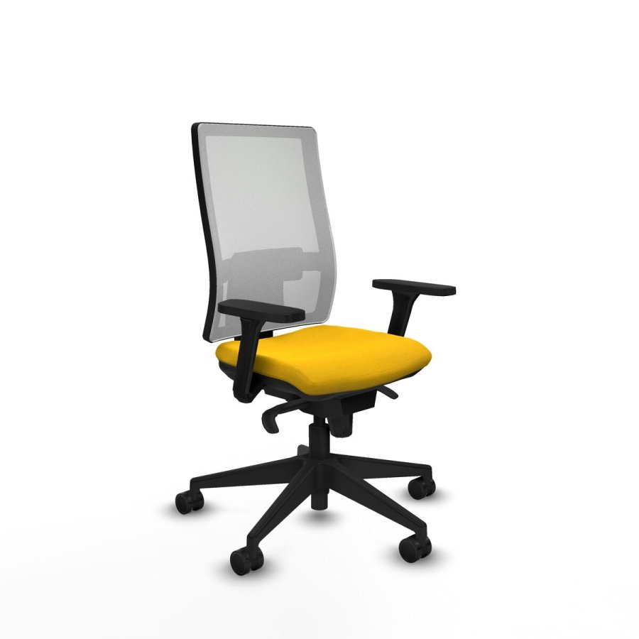 Kontorstol Piqueras y Crespo 3D066N0 Gul #1