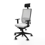 Kontorstol Piqueras y Crespo 1D066G1 Hvid #2