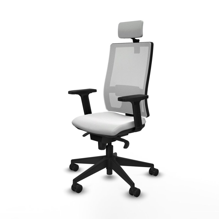 Kontorstol med hovedgrde Piqueras y Crespo 2D066N2 Hvid #2