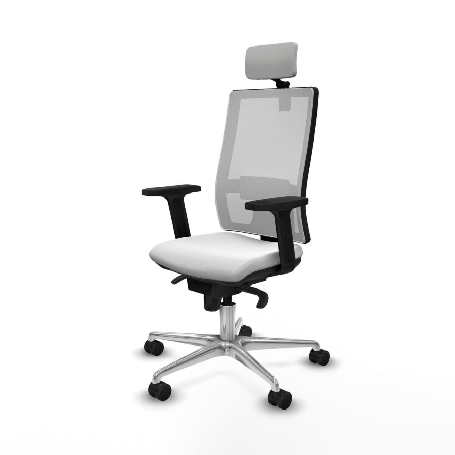 Kontorstol med hovedgrde Piqueras y Crespo 2D086N2 Hvid #2