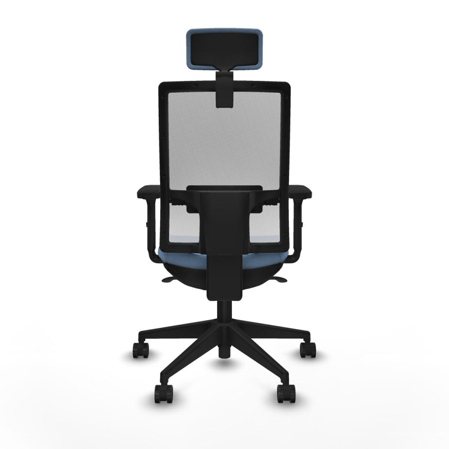 Kontorstol med hovedgrde Piqueras y Crespo 2D066N2 Himmelbl #5