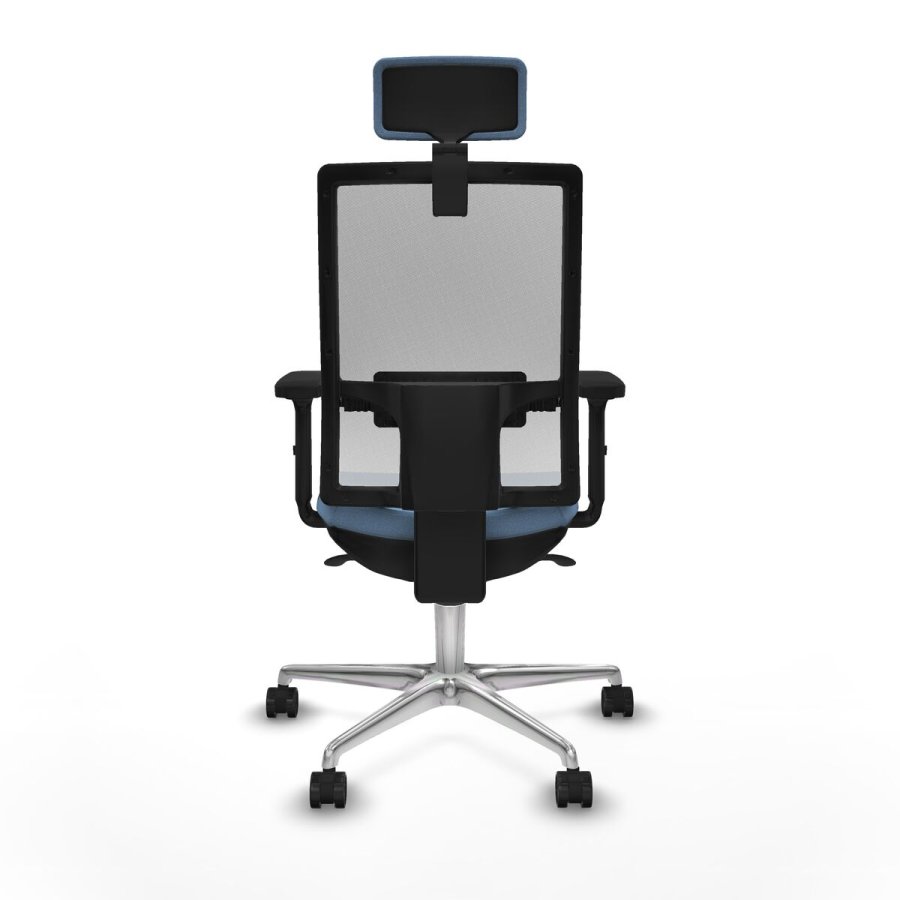 Kontorstol med hovedgrde Piqueras y Crespo 2D086N2 Himmelbl #5