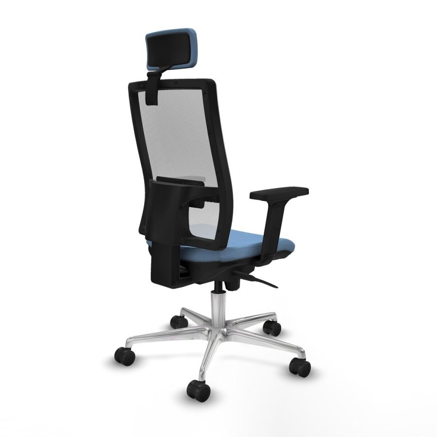 Kontorstol med hovedgrde Piqueras y Crespo 2D086N2 Himmelbl #6