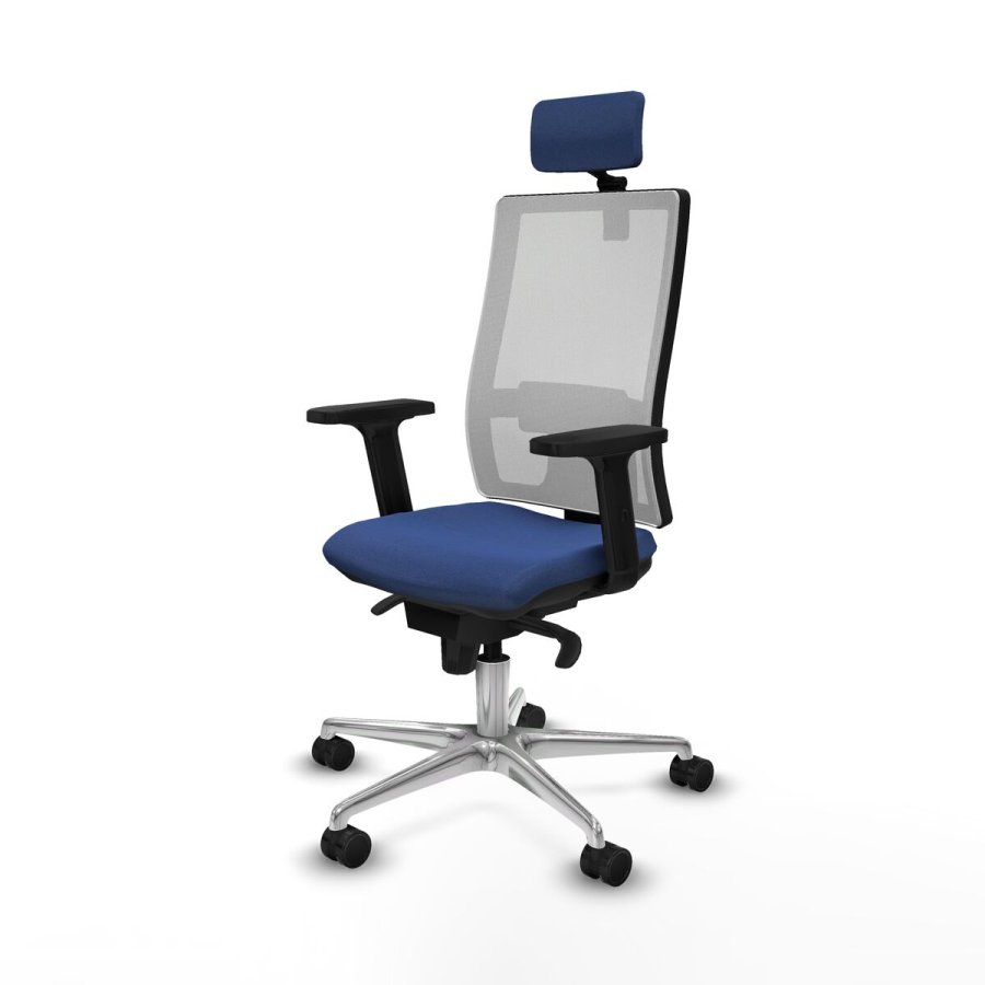 Kontorstol med hovedgrde Piqueras y Crespo 2D086N2 Marinebl #2