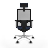 Kontorstol med hovedgrde Piqueras y Crespo 2D086N2 Marinebl #5