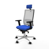 Kontorstol med hovedgrde Piqueras y Crespo 2D086N2 Bl #2