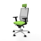 Kontorstol med hovedgrde Piqueras y Crespo 2D086N2 Pistacie #2