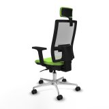 Kontorstol med hovedgrde Piqueras y Crespo 2D086N2 Pistacie #4