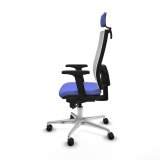 Kontorstol med hovedgrde Piqueras y Crespo 2D086N2 Lysebl #3