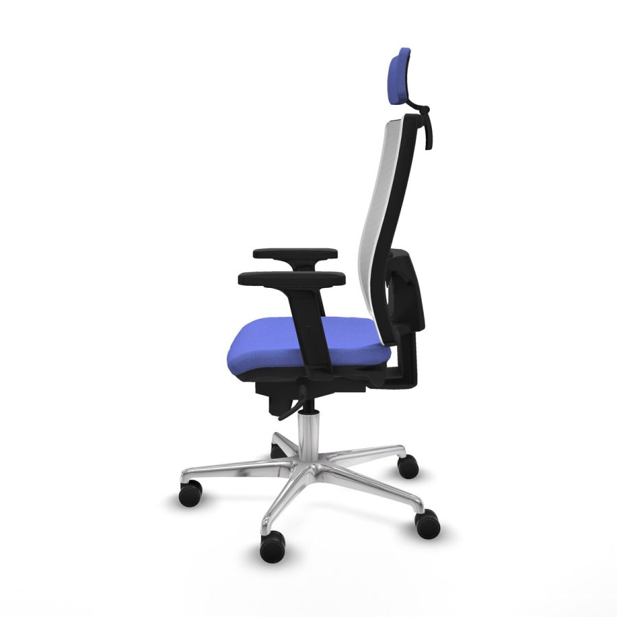 Kontorstol med hovedgrde Piqueras y Crespo 2D086N2 Lysebl #3