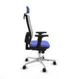 Kontorstol med hovedgrde Piqueras y Crespo 2D086N2 Lysebl #7