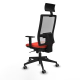 Kontorstol Piqueras y Crespo 1D066G1 M�rk orange #4