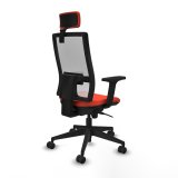 Kontorstol med hovedgrde Piqueras y Crespo 2D066N2 Mrk orange #6