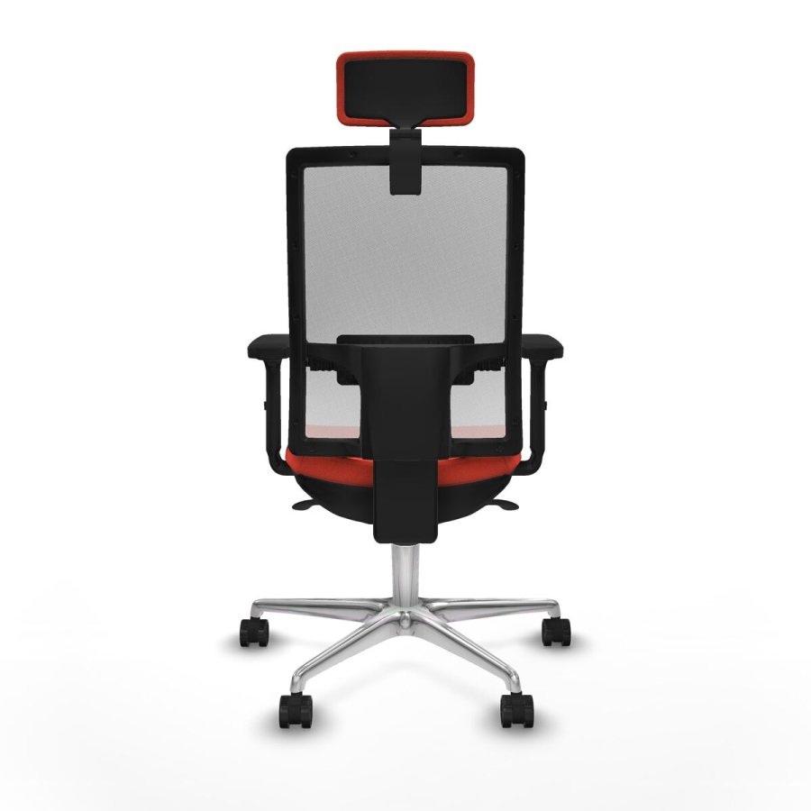 Kontorstol med hovedgrde Piqueras y Crespo 2D086N2 Mrk orange #5