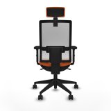 Kontorstol med hovedgrde Piqueras y Crespo 2D066N2 Orange #5