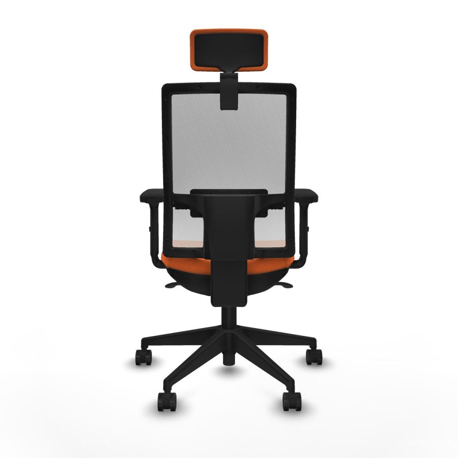 Kontorstol med hovedgrde Piqueras y Crespo 2D066N2 Orange #5