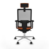 Kontorstol med hovedgrde Piqueras y Crespo 2D086N2 Orange #5