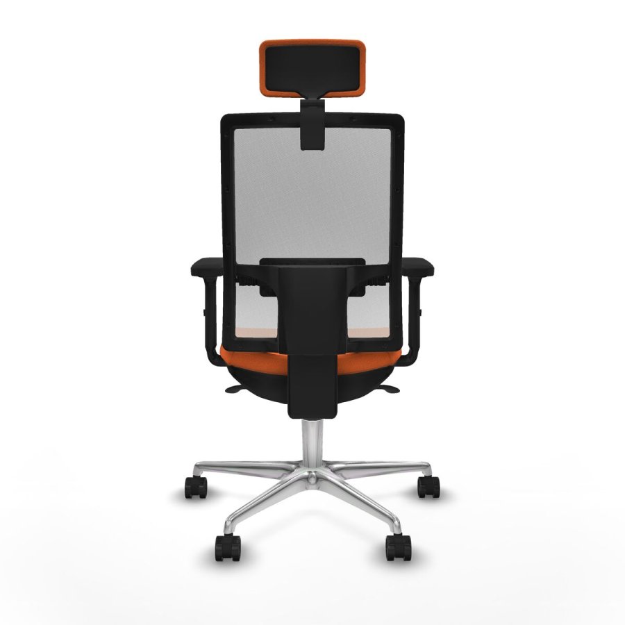 Kontorstol med hovedgrde Piqueras y Crespo 2D086N2 Orange #5