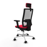 Kontorstol med hovedgrde Piqueras y Crespo 2D086N2 Rd #4