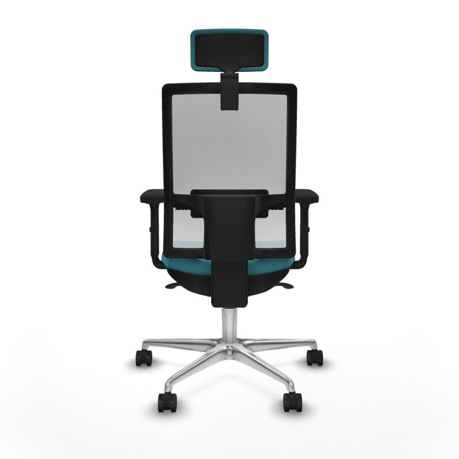 Kontorstol med hovedgrde Piqueras y Crespo 2D086N2 Turkisbl #5