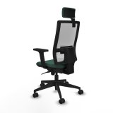 Kontorstol med hovedgrde Piqueras y Crespo 2D066N2 Grn #4