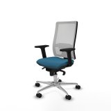 Kontorstol Piqueras y Crespo 2D086N0 Hvid Petroleum grn #2