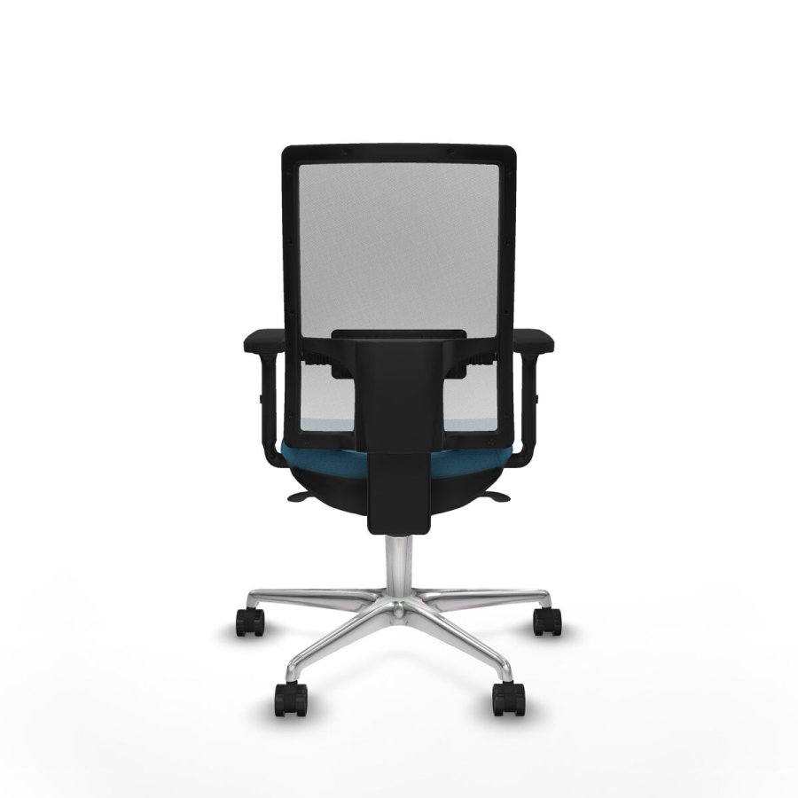 Kontorstol Piqueras y Crespo 2D086N0 Hvid Petroleum grn #5