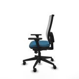 Kontorstol Piqueras y Crespo 3D066N0 Hvid Petroleum grn #3