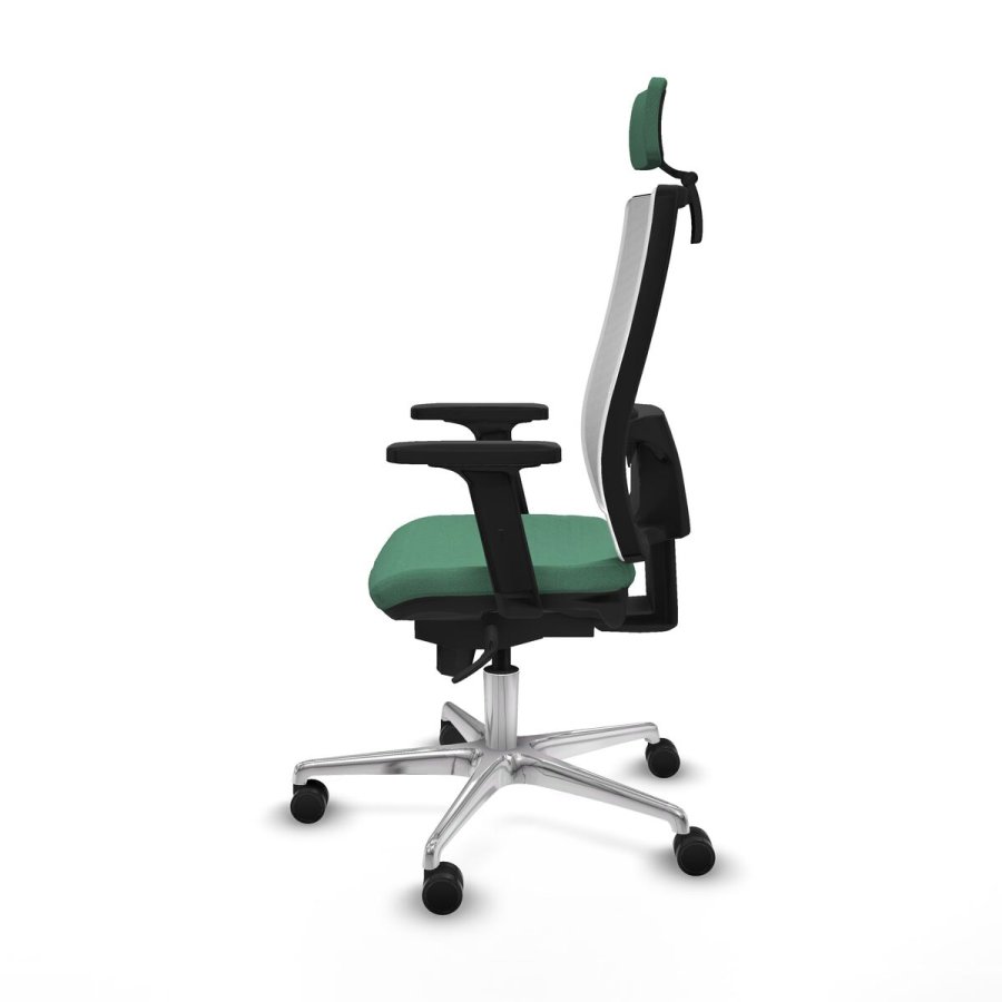 Kontorstol med hovedg�rde Piqueras y Crespo 2D086N2 Smaragdgr�n #3